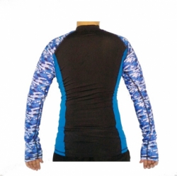 large camo black blue zeepro